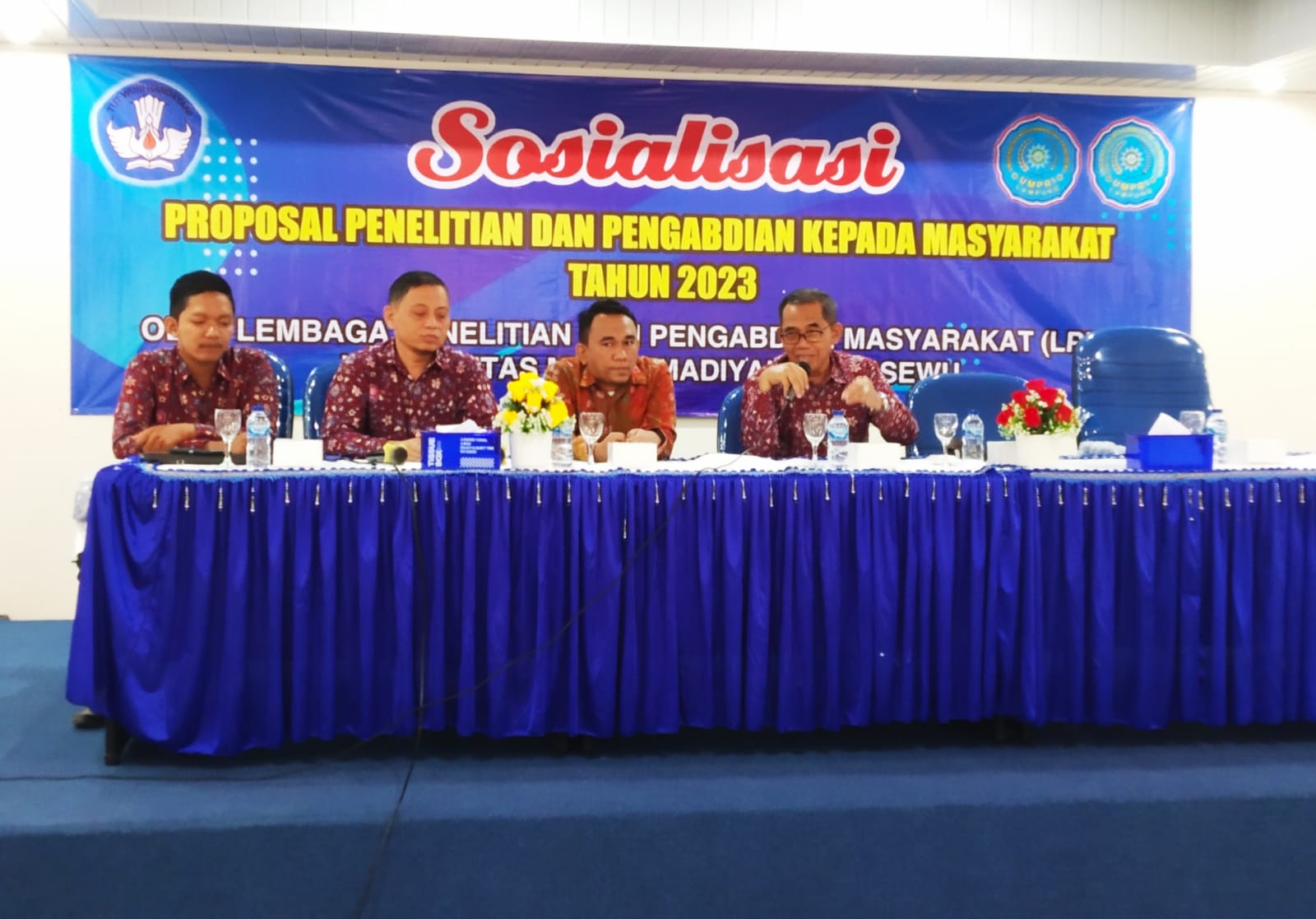 LPPM UMPRI GELAR SOSIALISASI PROPOSAL PENELITIAN & PENGABDIAN KEPADA MASYARAKAT TAHUN 2023