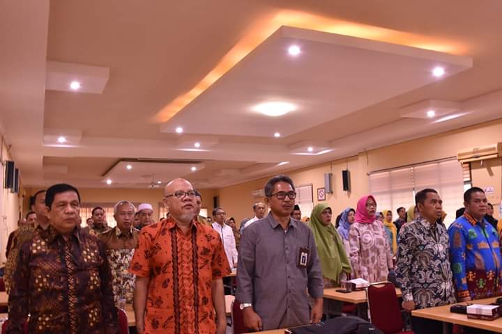 Rektor UMPRI Lampung Hadiri penyerahan Sertifikat Pendidik dan SK JJA