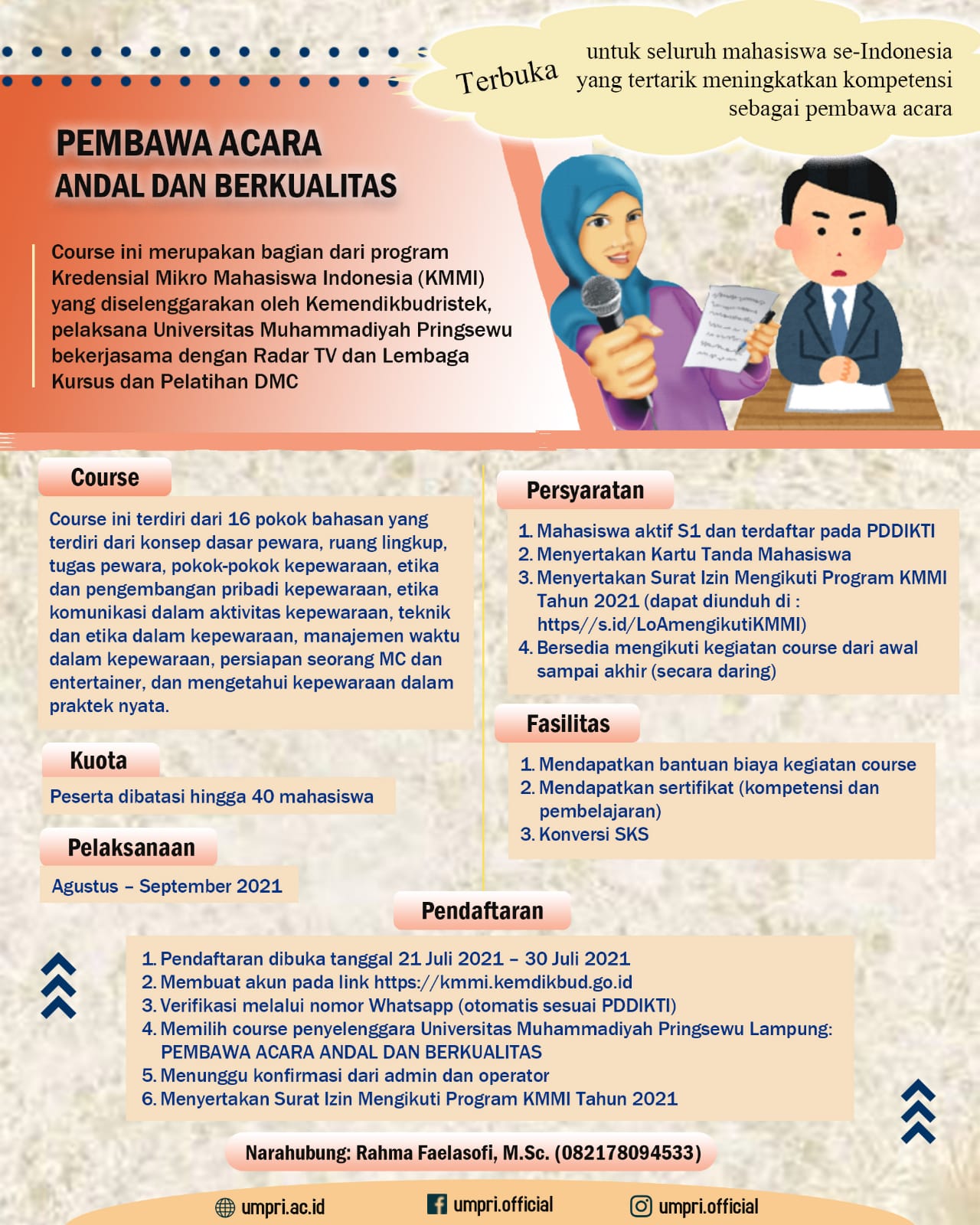 UMPRI PELAKSANA PROGRAM KMMI KEMENDIKBUDRISTEK